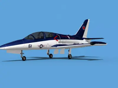 Aero Vodochody L-39C Albatross V19 3D model