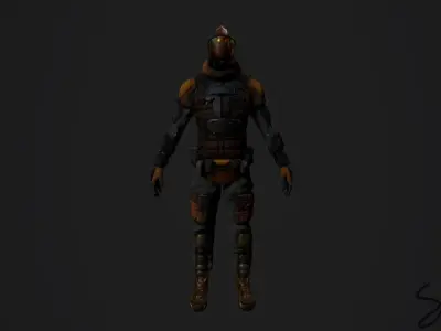 Riot Amor Free 3D model