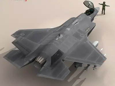 F 35 A Royal Australian Air Force 3D model