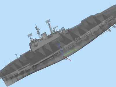 HMS Ark Royal R09 3D model