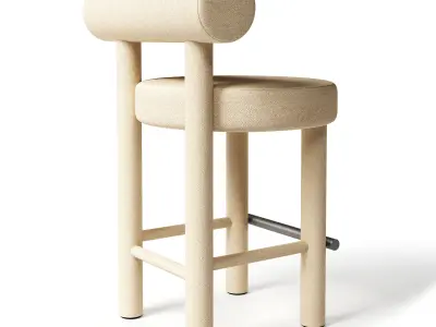 Noom Counter Chair Gropius Free 3D model