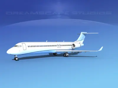Comac ARJ21-700 Corporate 3 3D model