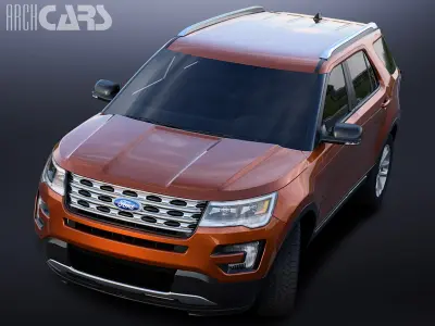 Ford Explorer 3D model