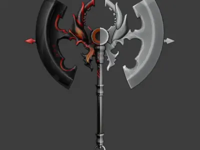 Fantacy Exe Free low-poly 3D model