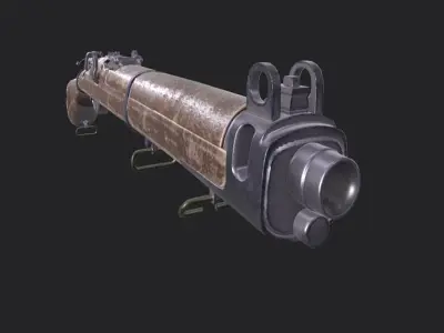 LEE Enfield MK3 - Asset Weapon Free low-poly 3D model