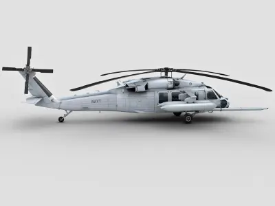 MH-60 Blackhawk 3D model