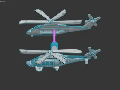 191002 Cufflinks AW139 3D print model