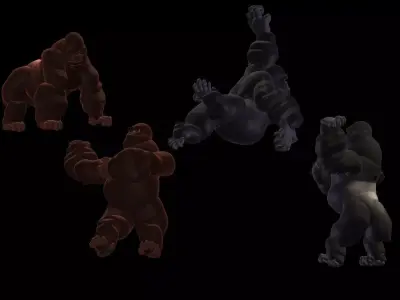 KING KONG Free 3D model