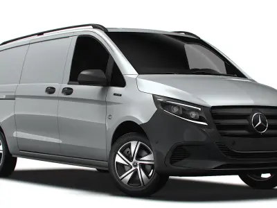 Mercedes Benz eVito Panel Van L3 2024 3D model