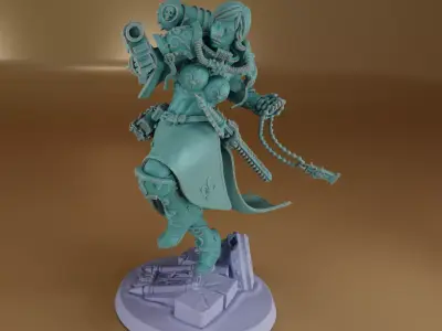 IMPERIAL RELIGIOUS WARGAMING 3D print model