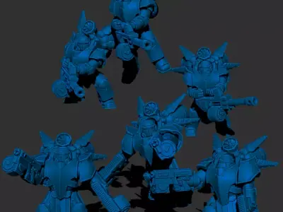 Black Knights - Air Superiority Force 3D print model