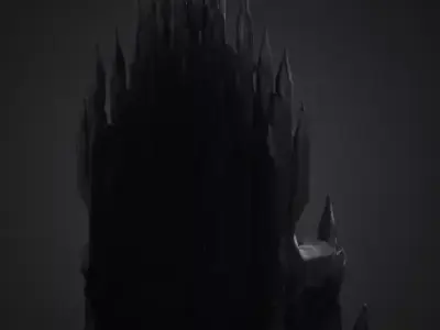 The Shadowspire Seat Free low-poly 3D model