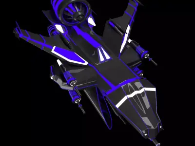 SPACE DELTA  3D model