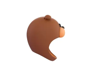 Prop074 Bulldog Hat 3D model