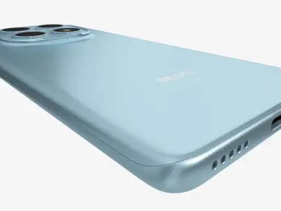 Xiaomi Redmi Note 15 5G Blue 3D model