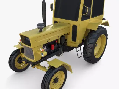 Generic Tractor v3 3D model
