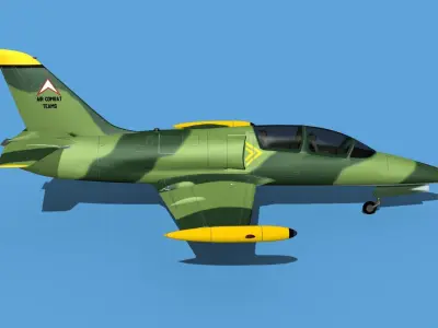 Aero Vodochody L-39C Albatross V17 3D model