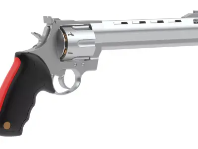 Taurus Raging Bull Revolver 3D model