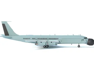 Next-Level Surveillance Aircraft - ELM 2075 PHALCON - Low-poly 3D model