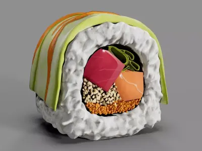 Sushi Free 3D model