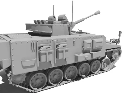 Tank for 3D print 3D print model