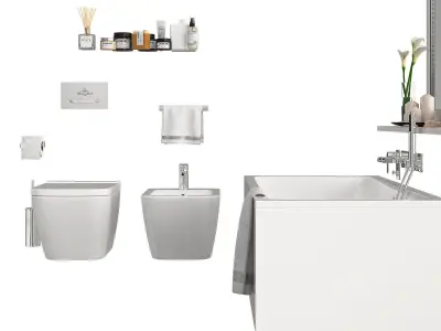 Bathroom Set Part 2 3D model