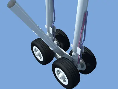 Landing Gear 3 3D model