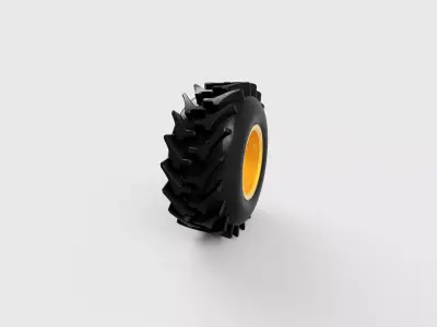 Truck Tyre 3D print model