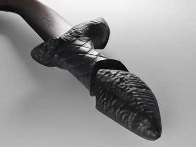 Viking Sword Low-poly 3D model