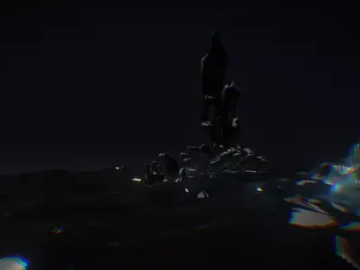 Cosmic Terrain 2 3D model