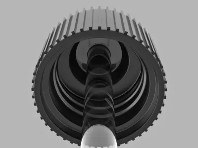Realistic  Dropper Bottle 3D model