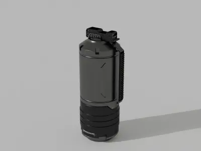 Sci Fi Grenade  Low-poly 3D model