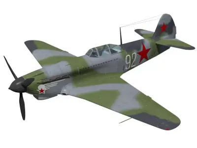 yakovlev yak-9d 3D model