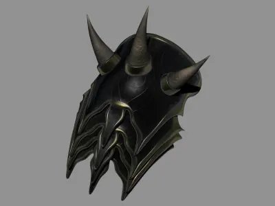 Shoulder Armor Sculpt 3D model