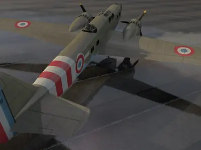 Bloch MB-131 3D model