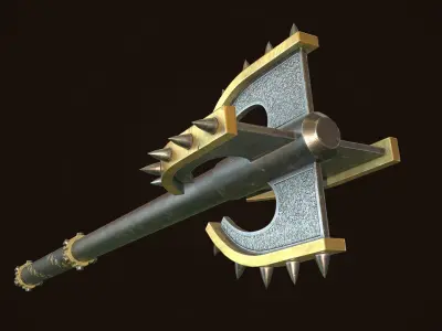 Mace 12 Low-poly 3D model