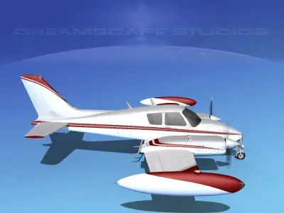 Cessna 310 V10 3D model