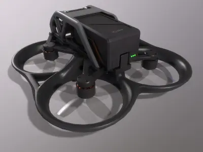 dji avata PBR game ready Low-poly 3D model