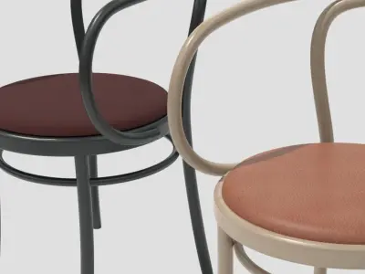 Thonet 209 P Chair Free low-poly 3D model