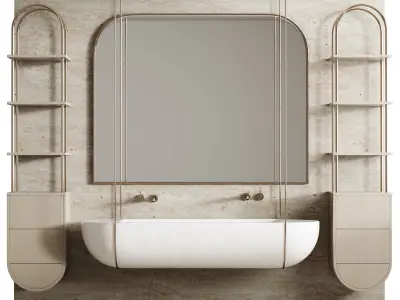 Bathroom furniture 5 3D model