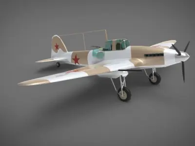 Ilyushin Il-2 Sturmovik 3D model