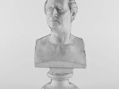 Johann Wolfgang von Goethe 3D print model