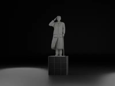 Jenderal Sudirman 3D model