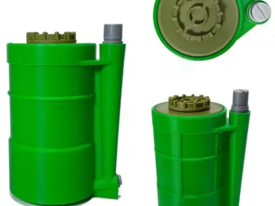 POB saw 3D print model