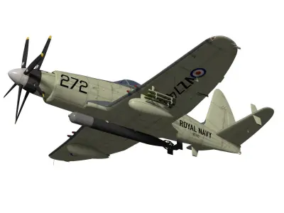 Westland Wyvern Mk4 3D model