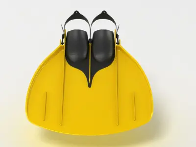 Flipper Fins 3D model