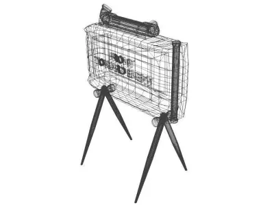 Landmine side Attack Claymoremine 3D model