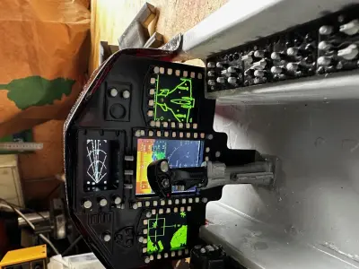 F18 Cockpit Upgrade Jetlegend F-18F Super Hornet 3D print model