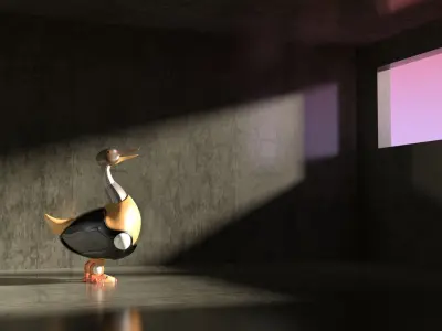 PatoBot companion and help Free 3D model