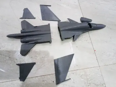 SU-34 SCALE 1-72 PRINTABLE STL FILES 3D print model